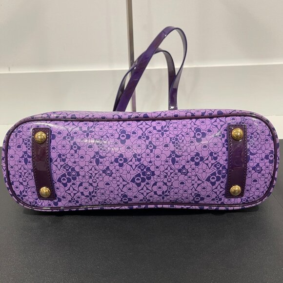 Louis Vuitton Takashi Murakami Purple Cosmic Tote Bag (140256) - Picture 7 of 13